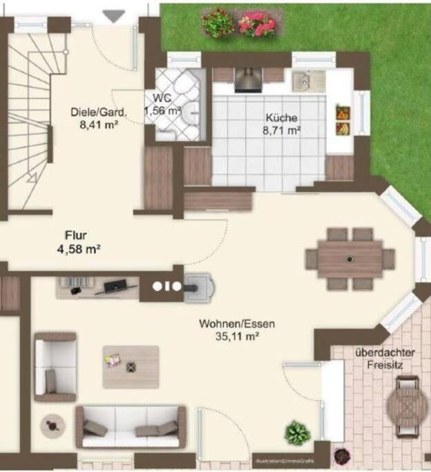 Phantastisches Haus Mit Pool Direkt In Muenchen Экстерьер фото